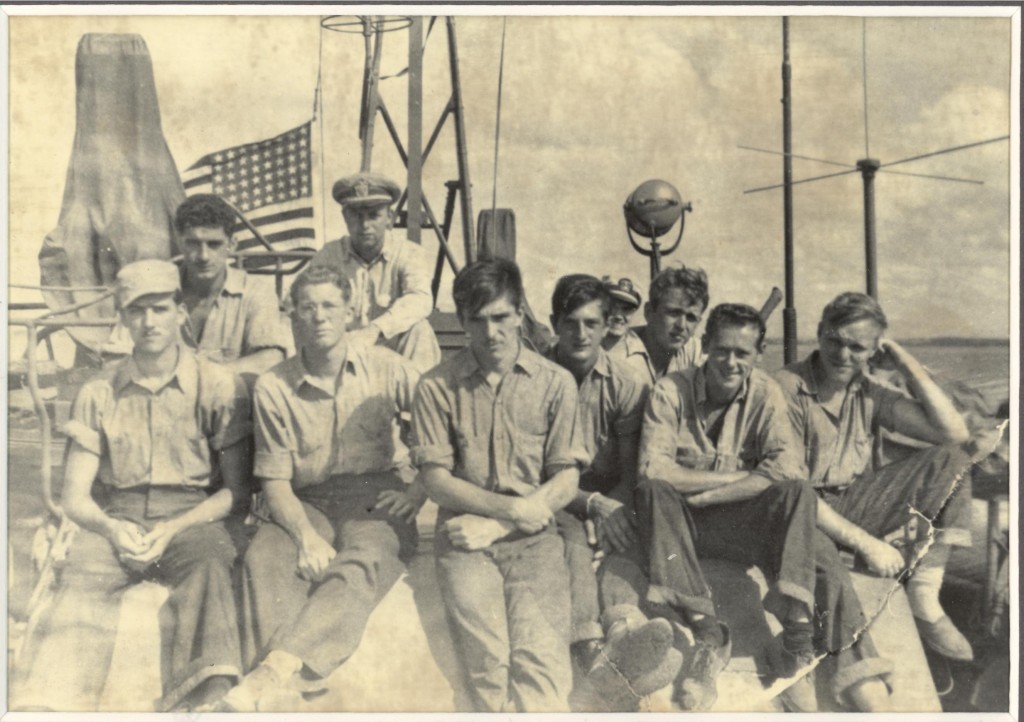 Crew of PT 490 Photograph Courtesy; McElfresh Map Co. LLC